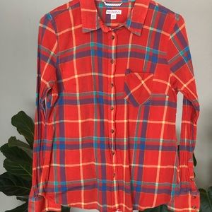 MERONA PLAID BUTTON-UP